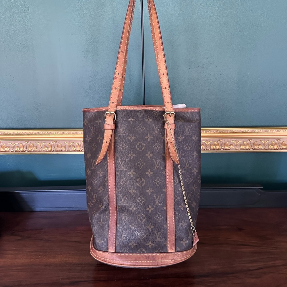 Louis Vuitton Brown Monogram Bucket Bag